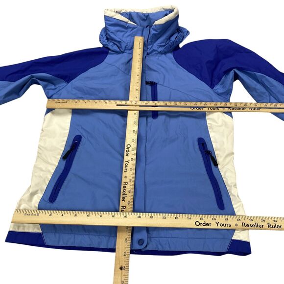 Columbia Omni-Tech Bugaboo Waterproof Breathable Hooded Jacket. Sz Youth 14/16 - Picture 8 of 16